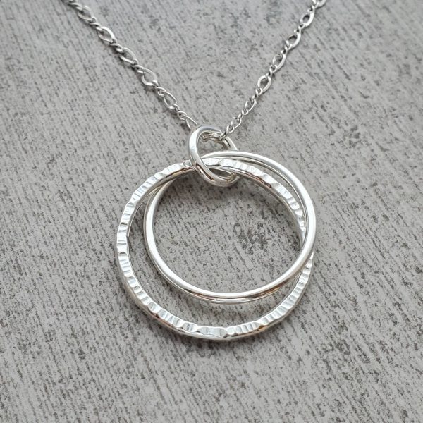 Double Hoop Necklace