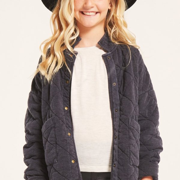 Maya Girls Quilted Jacket