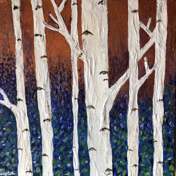 “Copper Aspen Grove”