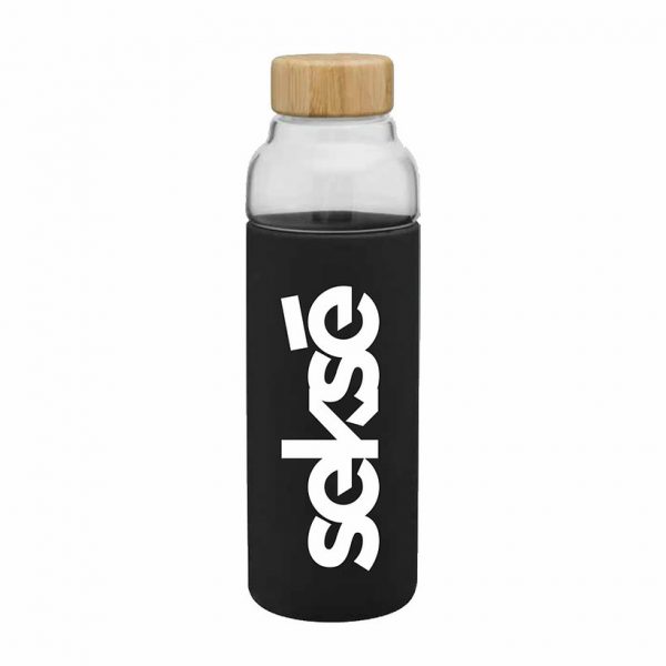 Seksé Glass Water Bottle