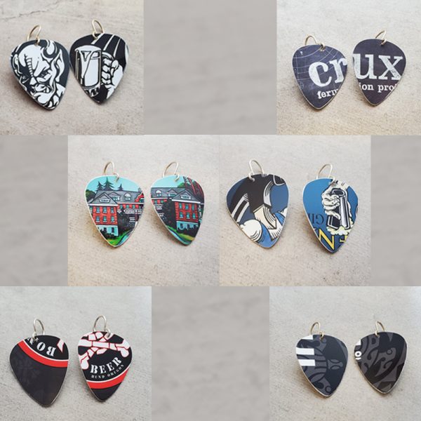 Guitar Pick Earrings