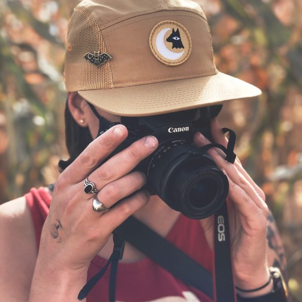 Wolf + Moon Mesh 5 Panel