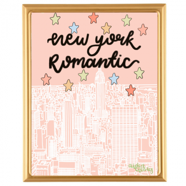 New York Fine Art Print / Illustration Print / Hand drawn Art