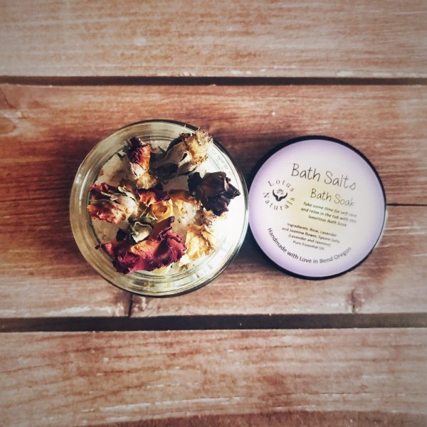 Organic Rose and Epsom Bath Salts