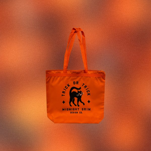 Recycled Trick or Trick Tote Bag
