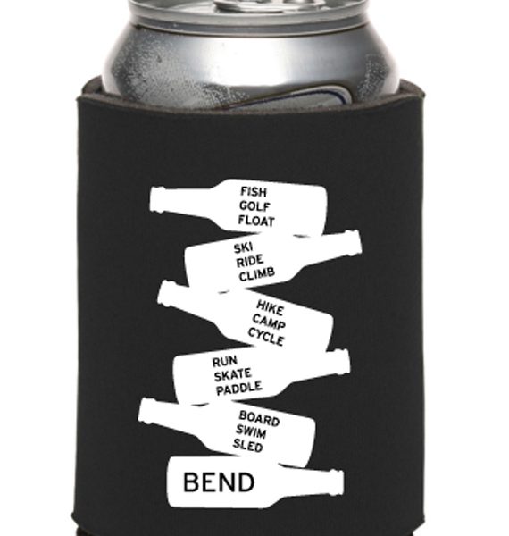 Bend Oregon Beer Bottle Stack Activities Beer Can Cooler