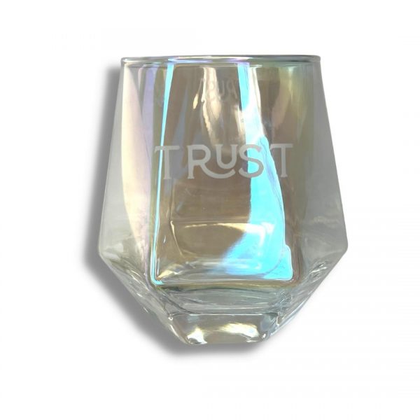 Trust Iridescent Wine Glass