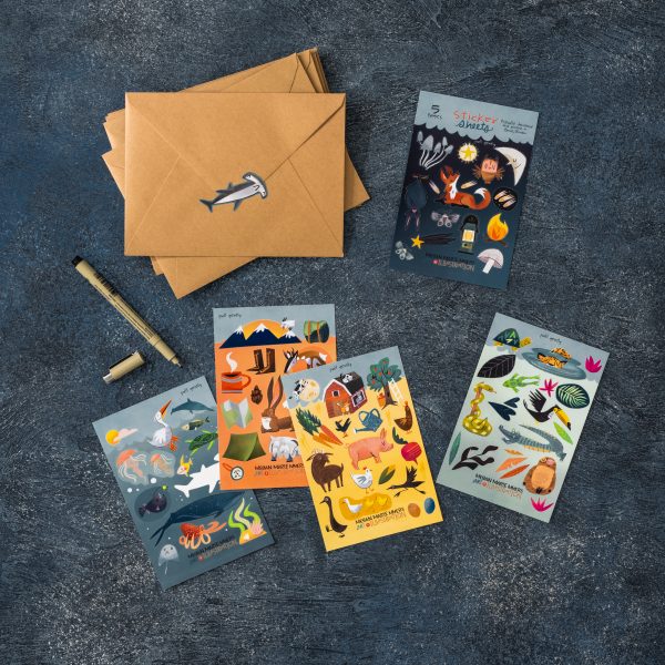 Sticker Sheets 5-pack